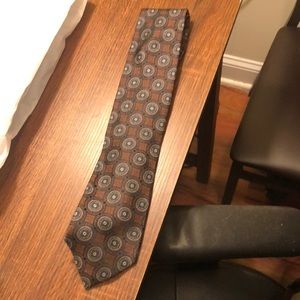 Jos. A. Bank Signature Collection Tie brown blue white